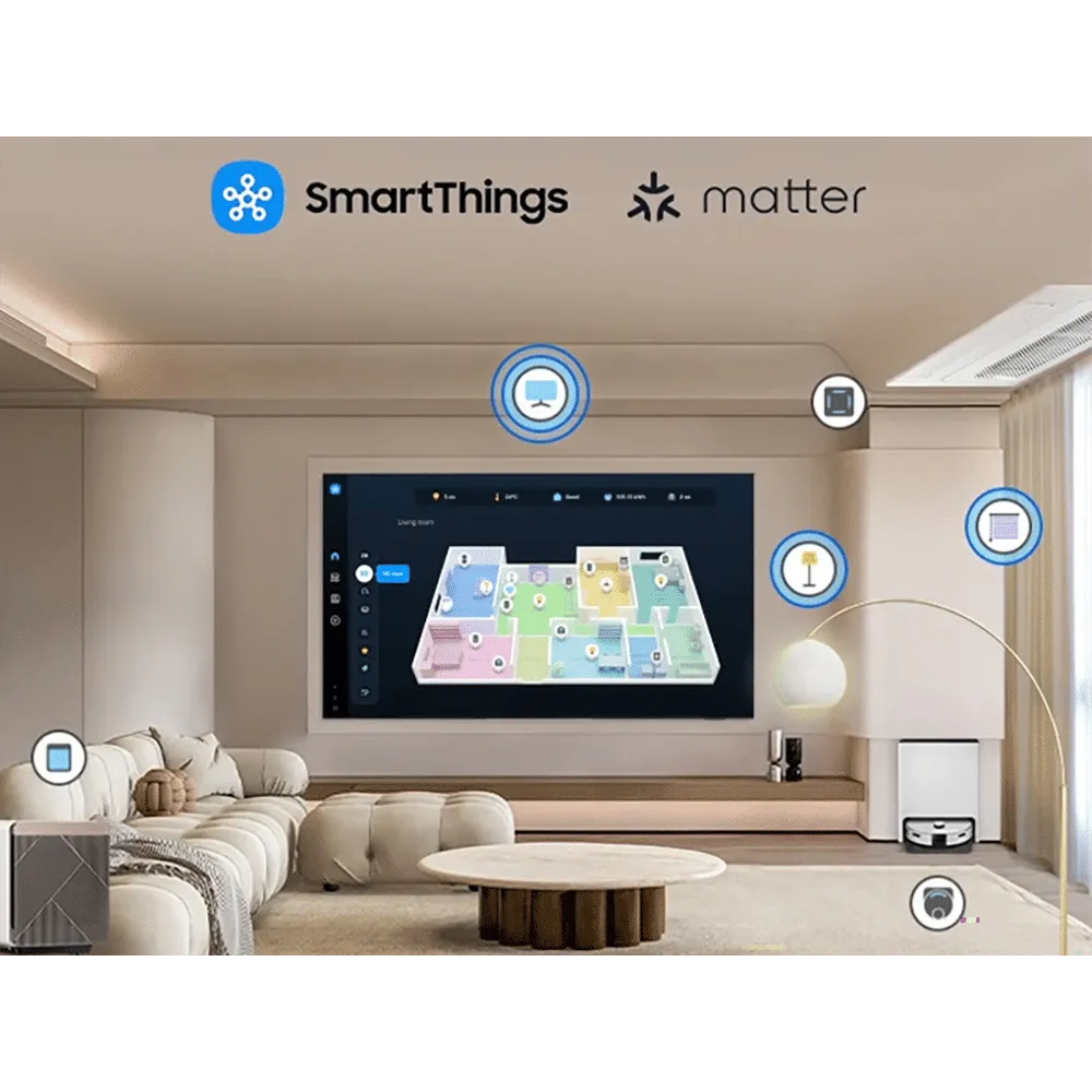 SAMSUNG QA98Q7FAAUXXL 248.9 cm (98 inch) QLED 4K Ultra HD Smart Tizen TV with Google Voice Assistant