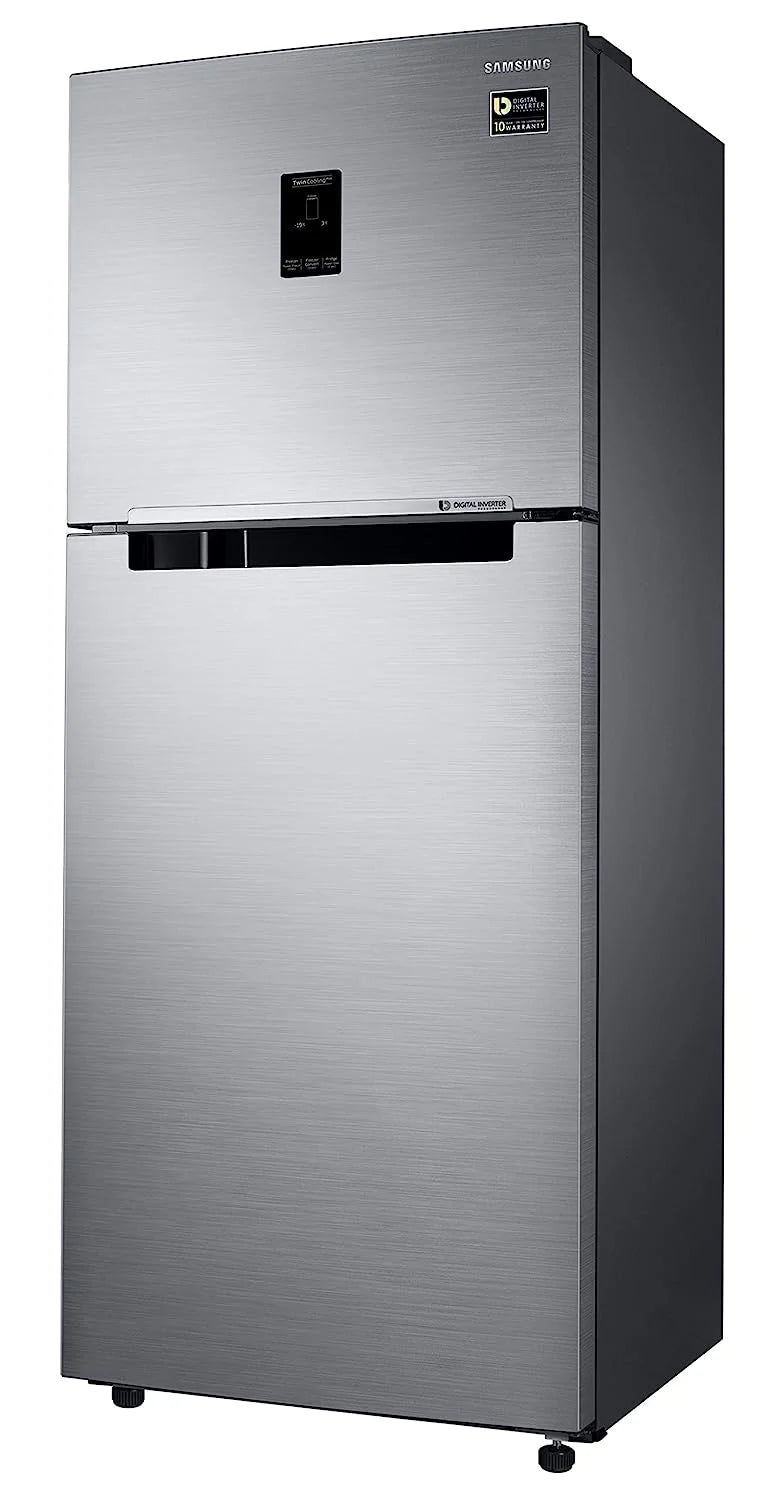 Samsung RT39C5531S8/HL 363L 1 Star Inverter Frost-Free Convertible 5 In 1 Double Door Refrigerator Elegant Inox