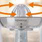 Kenwood JE290A Electric Citrus Juicer 1L | 40W Stainless Steel Filter | 2-Way Rotation | Dishwasher Safe | Suraj Electronics Delhi NCR