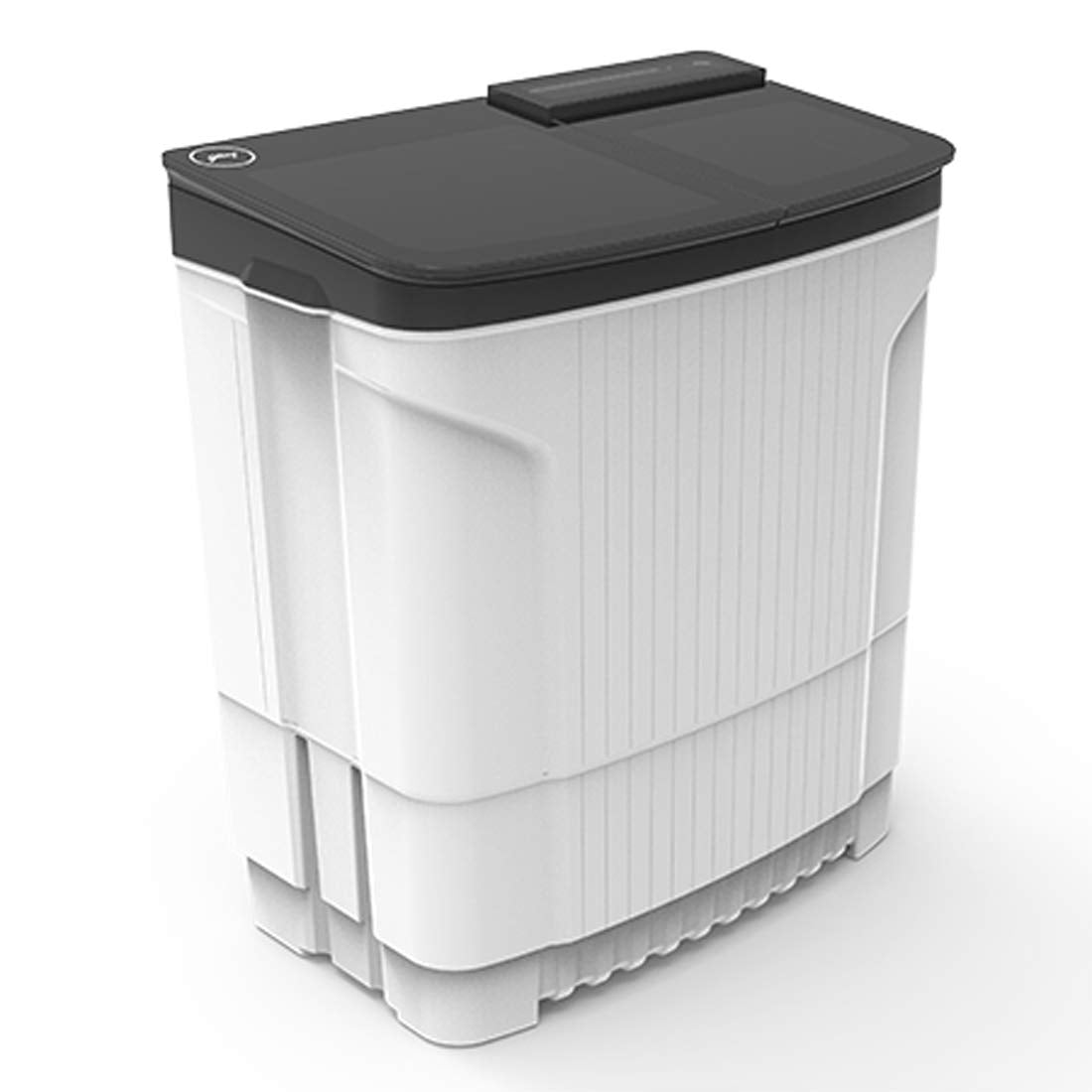 Godrej WSEDGE ULT 80 5.0 DB2M MIGR 8 Kg 5 Star With 460 PowerMax Wash Motor  Boderless Design ( With Toughened Glass Lid)