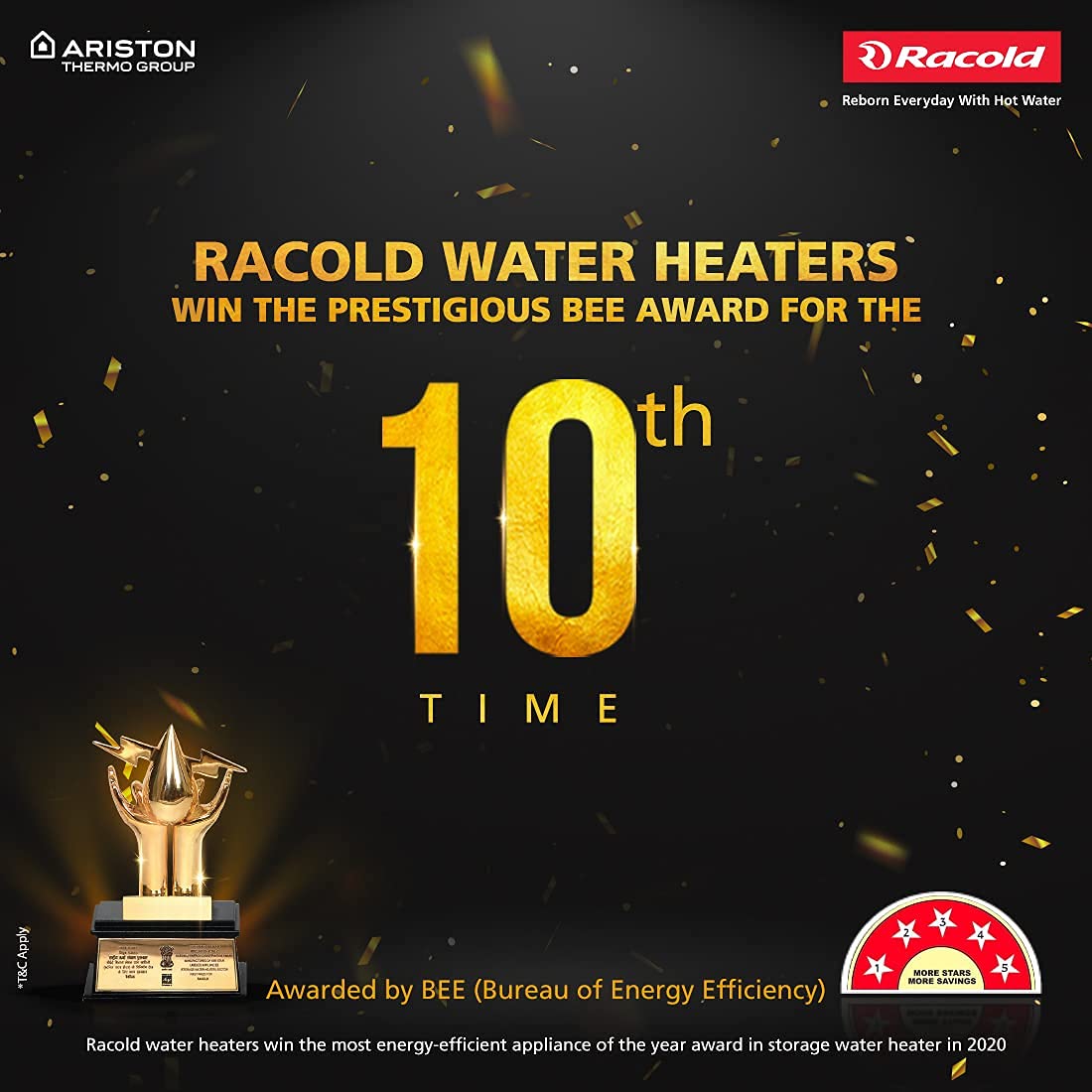 Racold Omnis Lux 15L Smart Storage Water Heater | Smart Control | 8 Bar Pressure | Eco Function | Suraj Electronics Delhi NCR