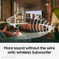 Samsung HW-B450F/XL 2.1 Channel Dolby Digital Soundbar | 300W Power | Wireless Subwoofer | Bluetooth | Game &amp; Bass Boost Modes | Suraj Electronics