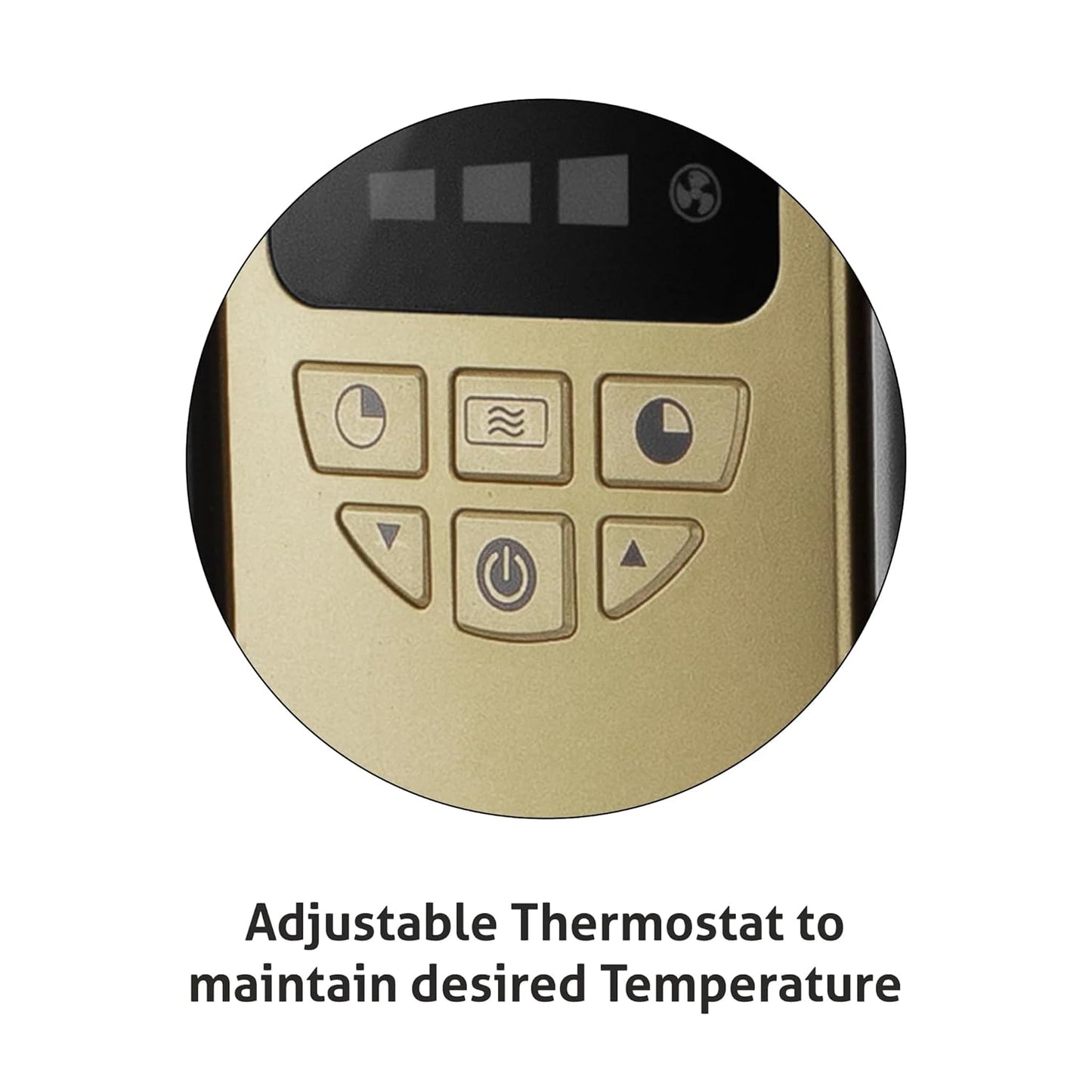 Glen HA 7013 13 Fin Oil Filled Radiator Room Heater | 2900 W | Digital Display | PTC Fan | 2 Years Warranty | Suraj Electronics Delhi NCR