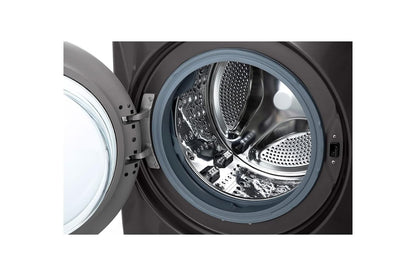 LG FHD1508STB Front Load Washer-Dryer with AI Direct Drive, Turbowash, Steam and ThinQ (15/8 kg, Black VCM)
