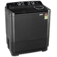 LG P8535SLMZ 8.5 Kg 5 Star Semi Automatic Top Load Washing Machine | Roller Jet Pulsator | Soak & Wind Jet Dry | 1400 RPM | Rat Away | Full Black