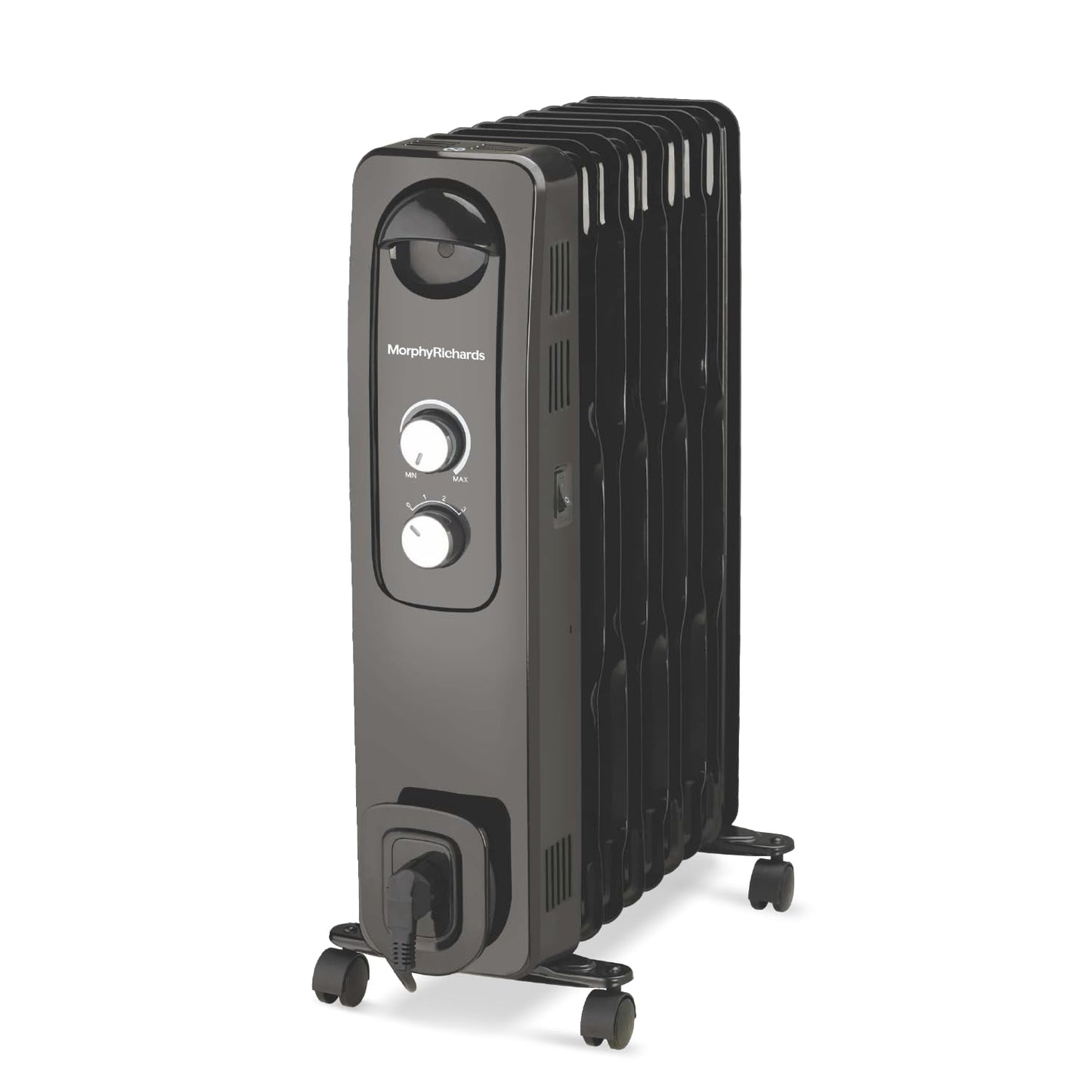 Morphy Richards OFR 9F Wave Fin 2400W Oil Filled Room Heater with 400W PTC Fan | ISI Certified | Suraj Electronics Delhi NCRu