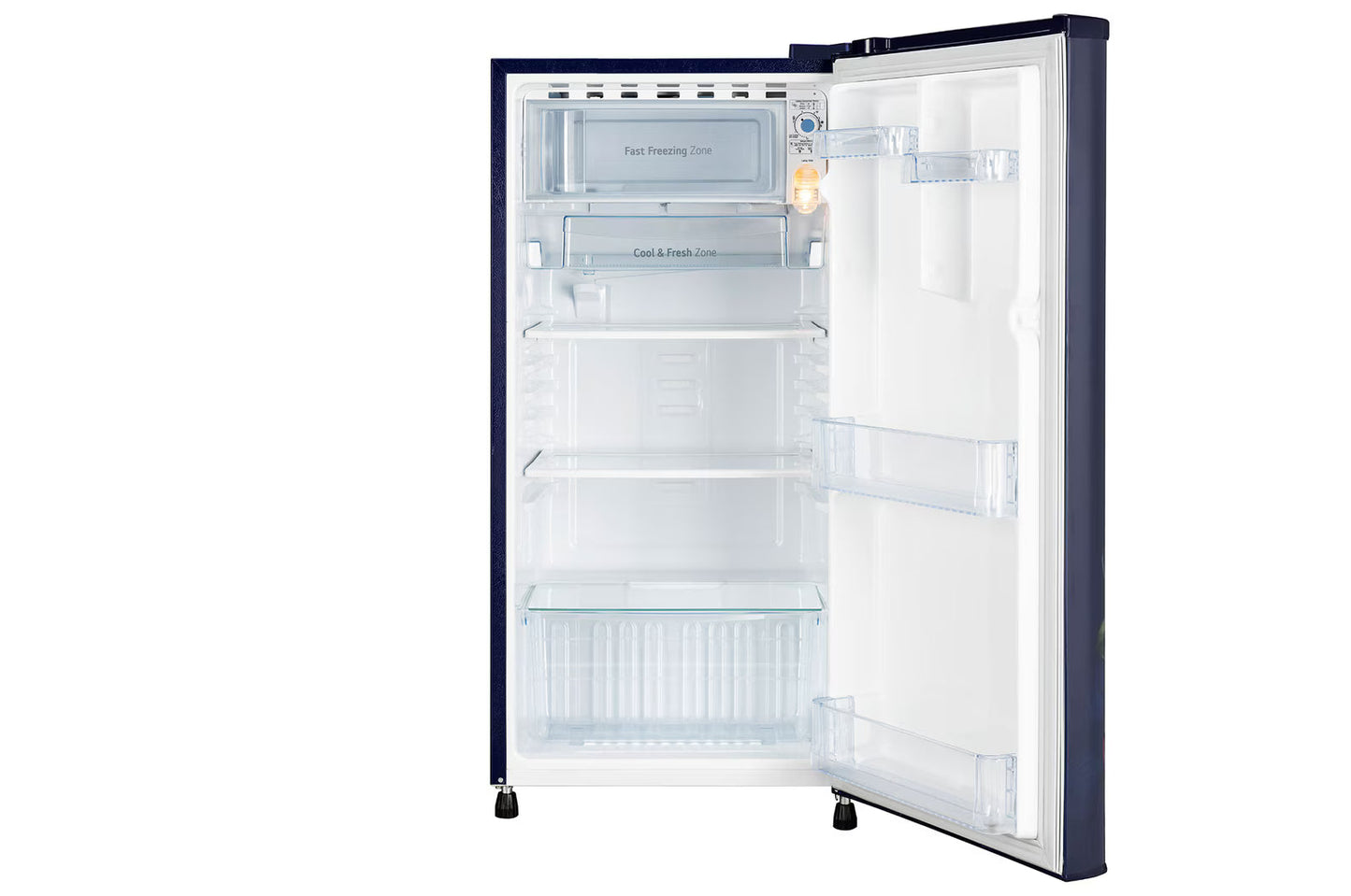 LG- GL-B199OBKD 185 L 3 Star Direct-Cool Single Door Refrigerator |Stabilizer Free Operation | Toughened Glass Shelve