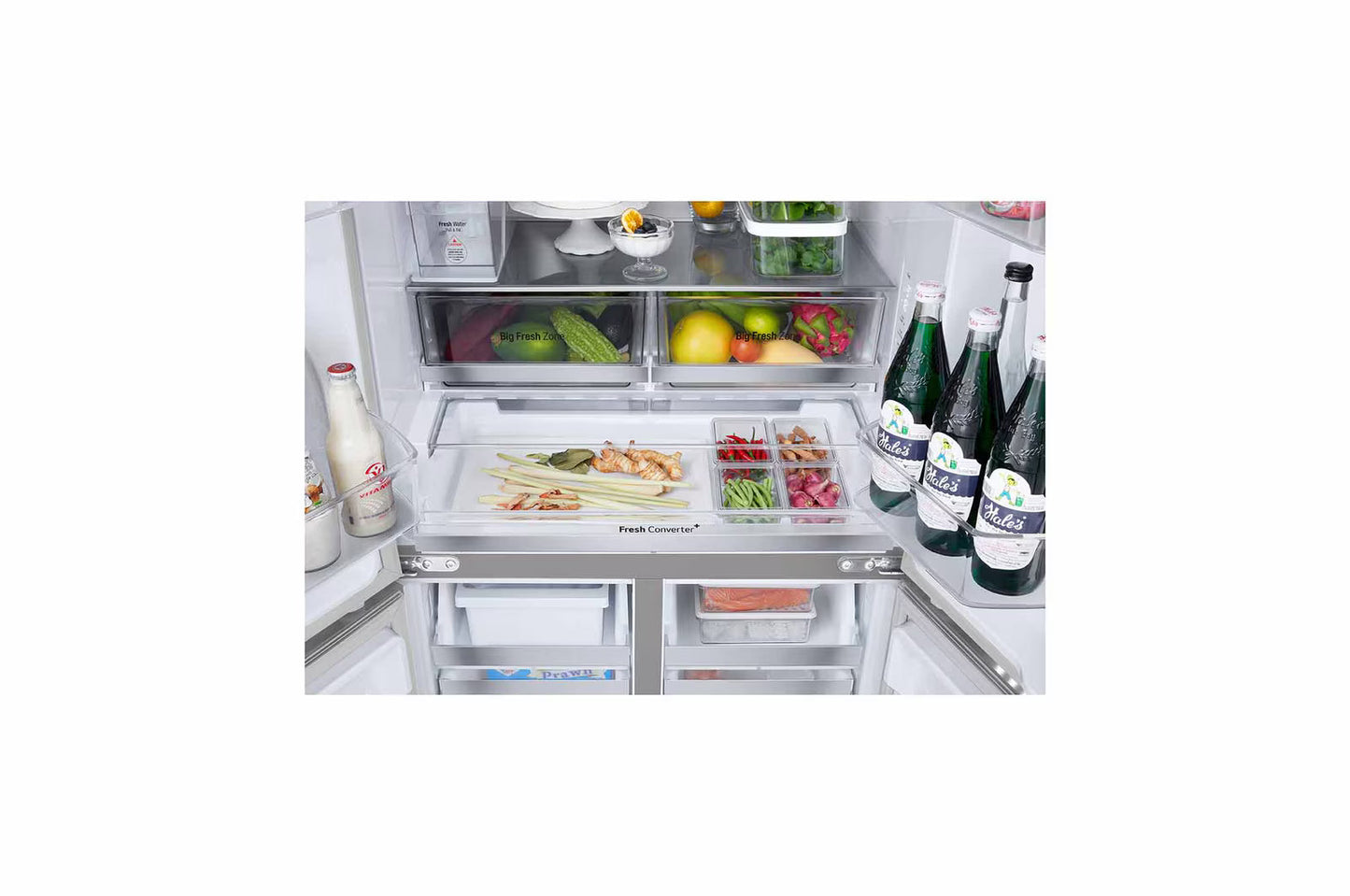 LG GV-B25FFLMB 610 L French Door Refrigerator | Auto Ice Maker | Hygiene Fresh⁺ | ThinQ Wi-Fi | Suraj Electronics Delhi NCR