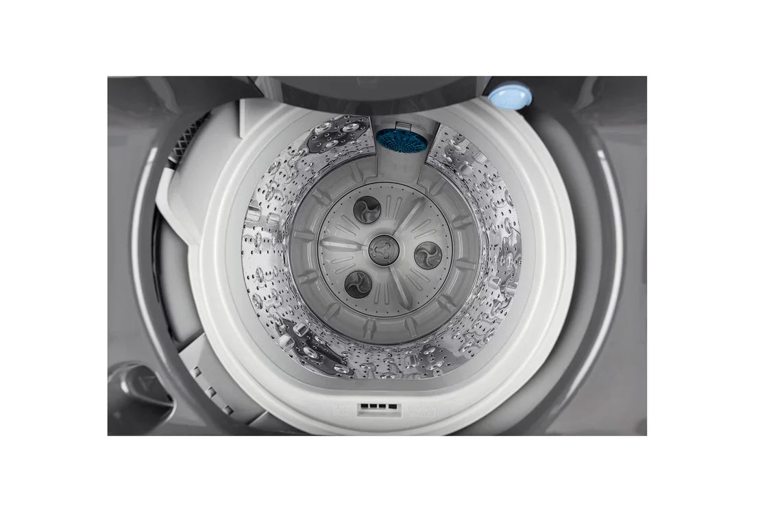 LG T12SJMB1Z 12 Kg Smart Inverter Fully-Automatic Top Load Washing Machine (Middle Black, TurboDrum, Punch+3, Soft Closing Lid, Smart Diagnosis)