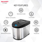 Sharp PE-105-CS Bread Maker (600W, 12 Auto Menus, Gluten-Free, Fruit &amp; Nut Dispenser) | Suraj Electronics Delhi NCR