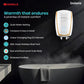 Havells Instanio 3L Instant Water Heater(Geyser)|Temp. Sensing LED Indicator| Rust & Shock Proof Body| ISI Marked|Warranty:5 year on Inner Tank| High Rise Compatible(White Mustard) GHWAIAPWH003