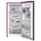 Voltas Beko 185 Litre 4 Star Single Door Refrigerator (Dahlia Wine, RDC220B/W0DW) | Direct Cool | FreshBox™ | Toughened Glass Shelves | Made in India