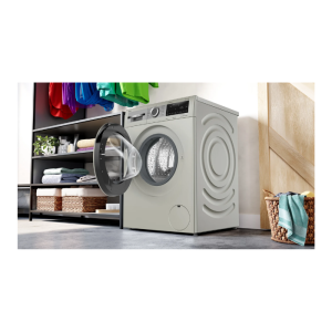 Bosch WGA264AXIN Series 8 11 kg Front Load Washing Machine | i-DOS Smart Dosing | AntiStain | SpeedPerfect | Silver Inox | Suraj Electronics Delhi NCR