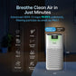 Qubo Smart Air Purifier Q600 | 4-Layer Filtration | HEPA H13 | QSensAI Smart Mode | 600 Sq. Ft. Coverage | App &amp; Voice Control | Suraj Electronics