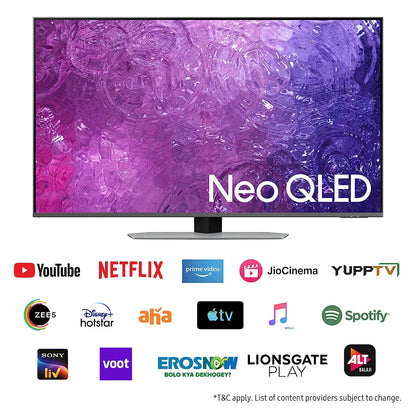 Samsung 138 cm (55 inches) 4K Ultra HD Smart Neo QLED TV QA55QN90CAKLXL