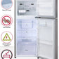 LG GL-N292DDSY 260 L 2 Star Inverter Frost-Free Double Door Refrigerator ( Dazzle Steel )