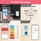 SHARP FP-J52M-W Air Purifier for Home | Wi-Fi Connectivity, HEPA, Carbon & Pre Filters, PM 2.5 Display | Real Time Indicator for Air Quality, Temperature, Humidity, Filter Life and Change Indicator