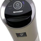 Sharp IG-GC2E-N Plasmacluster Car Air Purifier | Dual USB Charger | Removes Odor, Smoke &amp; Pollen | Champagne Gold | Suraj Electronics