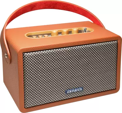 Aiwa RS-X100 Natsukasii Pro 40W Bluetooth Speaker | Retro Wooden Design | DSP &amp; TWS | Suraj Electronics Delhi NCR