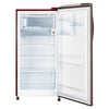 LG GL-B211HSBD, 201 Ltrs 3 Star Inverter Direct Cool Single Door Refrigerator,  Scarlet Bloom