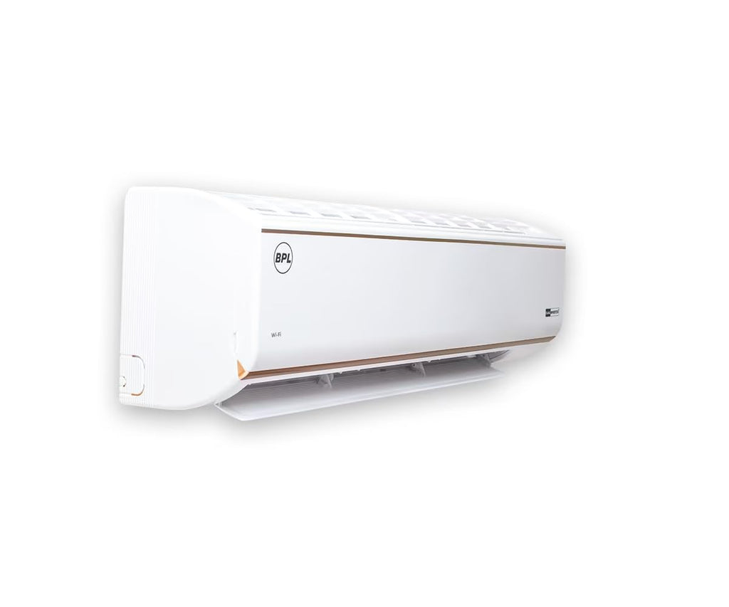 BPL  BAS-D193PTFG 1.5 Ton 3 Star Wi-Fi Dual Inverter Split AC (Copper, 6-in-1 Expandable,PM 0.1 Filter,Dual Inverter+, Powered by AI, Gold Fin Coating),WHITE
