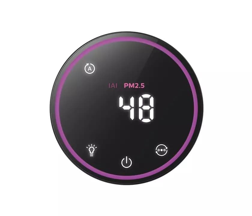 Philips AC1711/61 Portable Room Air Purifier with HEPA Filter, VitaShield Technology & Intelligent Auto Mode – 300 m³/h CADR, 99.9% Virus Removal – Black | Suraj Electronics