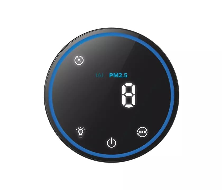 Philips AC1711/61 Portable Room Air Purifier with HEPA Filter, VitaShield Technology & Intelligent Auto Mode – 300 m³/h CADR, 99.9% Virus Removal – Black | Suraj Electronics