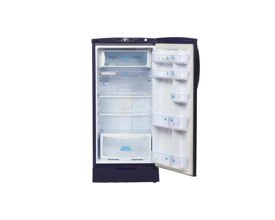 Godrej 180 L 1 Star Advanced Capillary Technology, With Jumbo Vegetable Tray Direct Cool Single Door Refrigerator( RD EDGE 205A THF GL BL, Garden Blue)