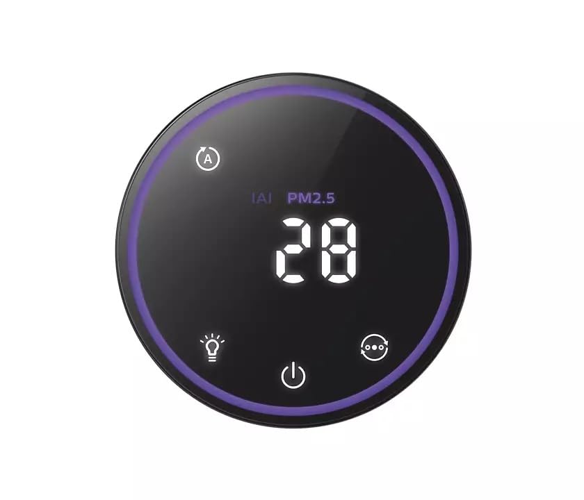 Philips AC1711/61 Portable Room Air Purifier with HEPA Filter, VitaShield Technology & Intelligent Auto Mode – 300 m³/h CADR, 99.9% Virus Removal – Black | Suraj Electronics