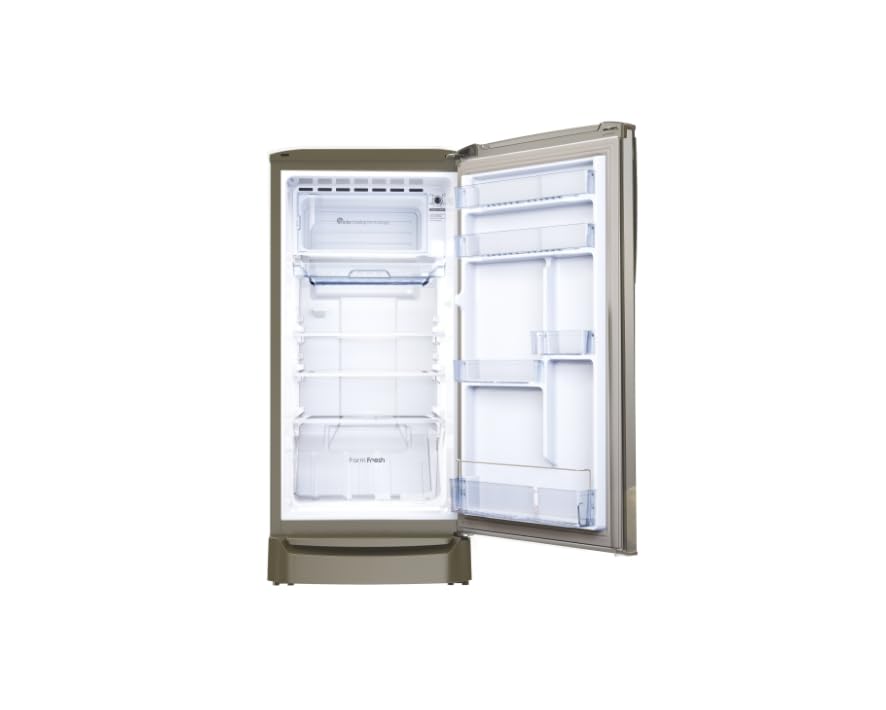 Godrej RD ERIOPLS 205B THF ST GL 180 L 2 Star Direct Cool Turbo Cooling Technology With Upto 24 Days farm Freshness Single Door Refrigerator ( Steel Glow)