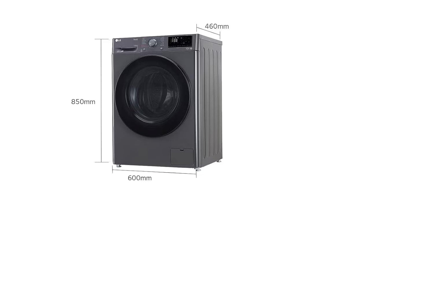 LG FHP1410Z5M 10 Kg 5 Star Front Load Washing Machine | AI DD | Wi-Fi | Steam+ | TurboWash | Suraj Electronics Delhi NCR