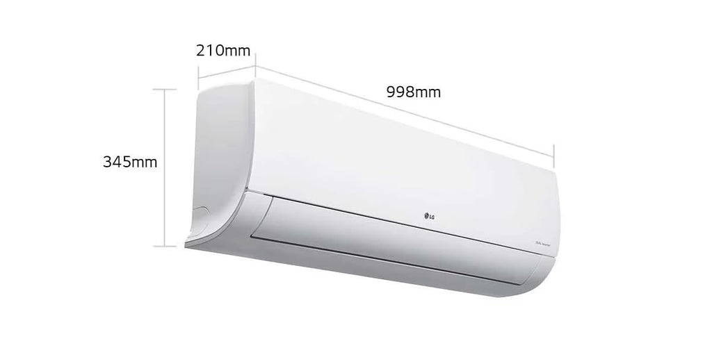 LG US-Q19BNZE1 1.5 Ton 5 Star Inverter Split AC | AI Convertible 6-in-1 | Dual Inverter Compressor | Anti-Virus Protection | 2025 Model
