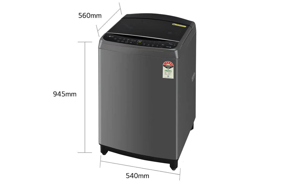 LG THD09SWM 9 kg 5 Star Fully Automatic Top Load Washing Machine With Heater