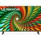 LG NanoCell TV 43NANO77SRA 43 (108cm) 4K Smart TV | WebOS | ThinQ AI | 4K Upscaling