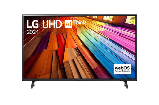 LG 43UT80406LA 43” 4K UHD Smart TV – AI Processor Gen7, Filmmaker Mode, Magic Remote, webOS24
