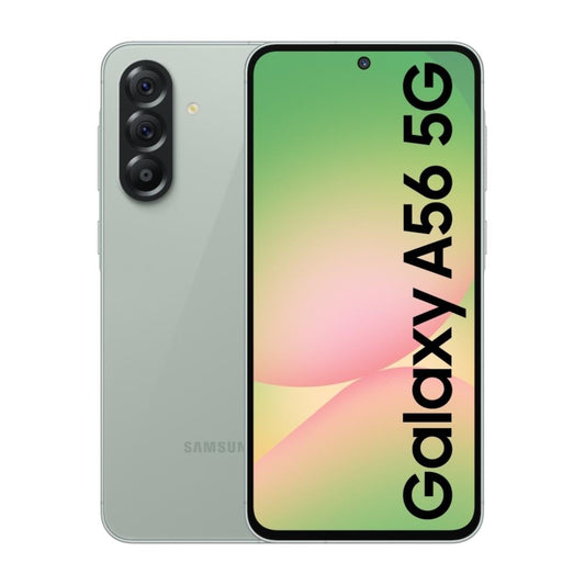 Samsung Galaxy A56 5G 128 GB, 8 GB RAM, Awesome Olive, Mobile Phone