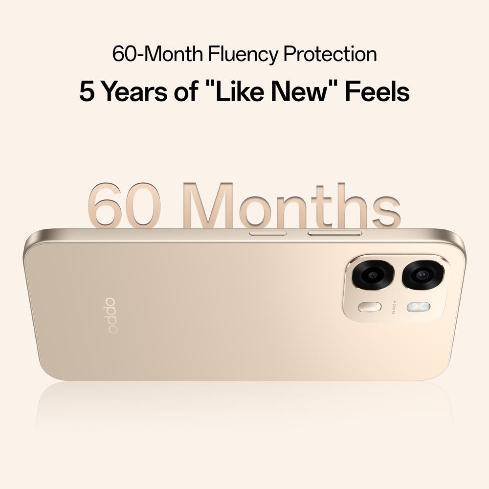 OPPO A6 Pro 5G 128 GB, 8 GB RAM, Cappuccino Brown, Mobile Phone