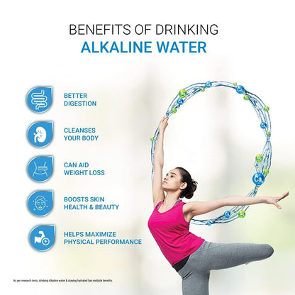 Aquaguard Enrich Astor Alkaline Water Purifier with RO+UV Technology | 6.2L Storage | Suitable for Borewell, Tanker & Municipal Water | GWPDNAA2X10B00