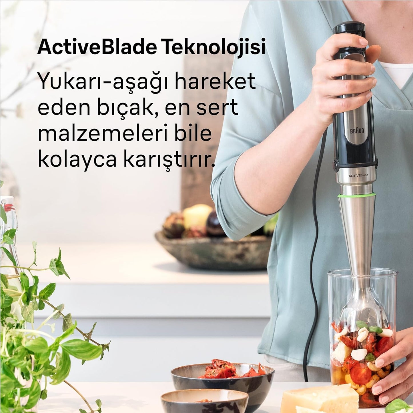 Braun MQ7075X MultiQuick 7 Hand Blender | 1000W ActiveBlade | SmartSpeed | 1.5L Food Processor | Suraj Electronics Delhi NCR