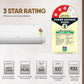 LG US-Q24ENXE 2 Ton 3 Star DUAL Inverter Split AC (Copper, AI Convertible 6-in-1, Diet Mode+, Faster Cooling & Energy Saving, 4 Way Swing, HD Filter with Anti-Virus Protection,  White)