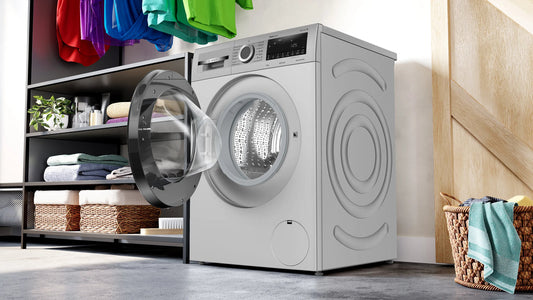 Bosch WGA1320SIN 8kg 1200 RPM Series 6 Front Load Washing Machine | AntiStain | SpeedPerfect | EcoSilence Drive | AntiWrinkle | Made in India | 3+12 Year Warranty