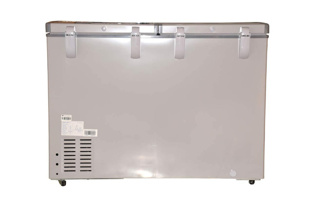 Voltas  CF HT 320 DD A CONVERTIBLE PCM GREY (Double Door Deep Freezer, 320 Liters, Grey)