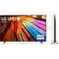 LG 55UT80406LA 55 Inch 4K Ultra HD Smart LED TV with α5 AI Processor Gen7, HDR10 Pro, AI Sound Pro, FILMMAKER Mode, Magic Remote & webOS24