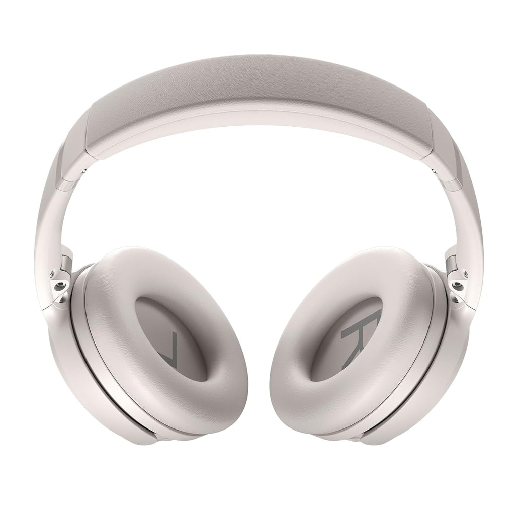 Bose New QuietComfort Wireless Noise Cancelling Headphones, Bluetooth Over Ear Headphones with Up to 24 Hours of Battery Life - White 884367-0200