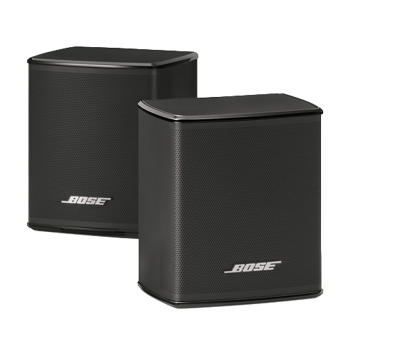 Bose Surround Speakers 809281-5100 (Black) – Wireless Rear Speakers for Bose Soundbar 300/500/700 | Immersive Home Theater Sound