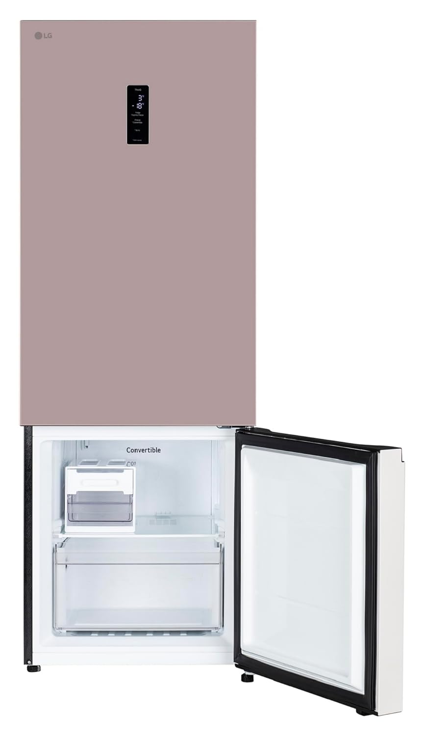 LG GL-B382FPTX 340 L 3 Star Bottom Freezer Refrigerator (Pink Tango) – Wi-Fi Convertible, DoorCooling+, Smart Inverter Compressor, AI ThinQ