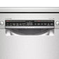 Bosch SMS6HVI01I 14 Place Settings Freestanding Dishwasher (Fingerprint-Free Steel) | Home Connect IoT | Intensive Kadhai Wash | EcoSilence Drive | ExtraDry
