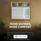 Carrier 19K ESTRELLA FXI (CIW19EC5R35F0) 1.5Ton 5 Star Window Inverter AC (Copper, Dust Filter & Turbo Mode, White)