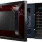 Samsung MC28H5025VR/TL 28 L Convection Microwave Oven with SlimFry ( Black Delight Red Pattern)