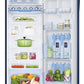 Samsung RR26C3893CU/HL 246L 3 Star Inverter Direct-Cool Single Door Refrigerator Appliance (Camellia Blue) Base Stand Drawer